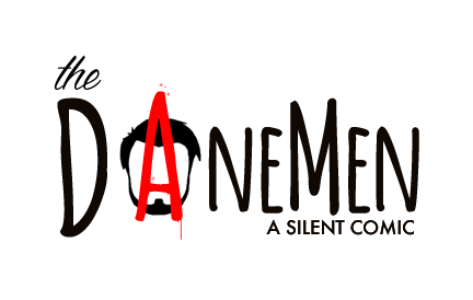 the logo of The DaneMen Comics